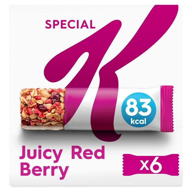 Kellogg's Special K Juicy Red Berry Snack Bars 6x21.5g - gallery image 1