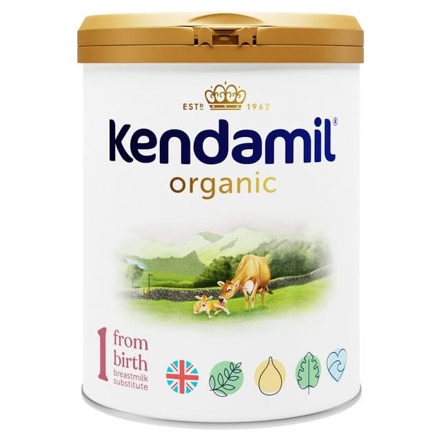 Kendamil Organic 1 First Infant Baby Milk Powder Formula from Birth 800g - gallery image 1