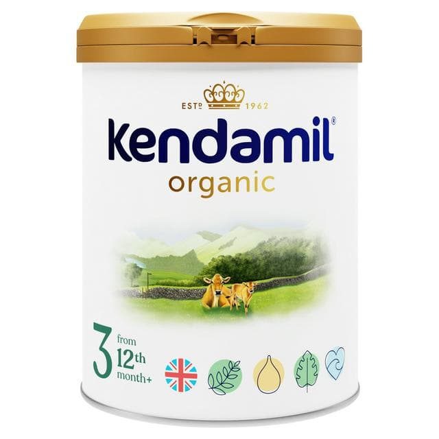 Kendamil Organic 3 Toddler Baby Milk Powder Formula 1-3 Years 800g - gallery image 1