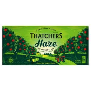 Thatchers 10 x 440ml Haze Apple Cider