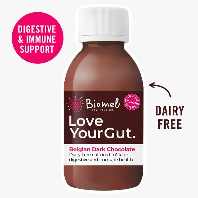 Biomel Dark Chocolate Dairy Free Coconut Probiotic Drink 125ml - gallery image 1
