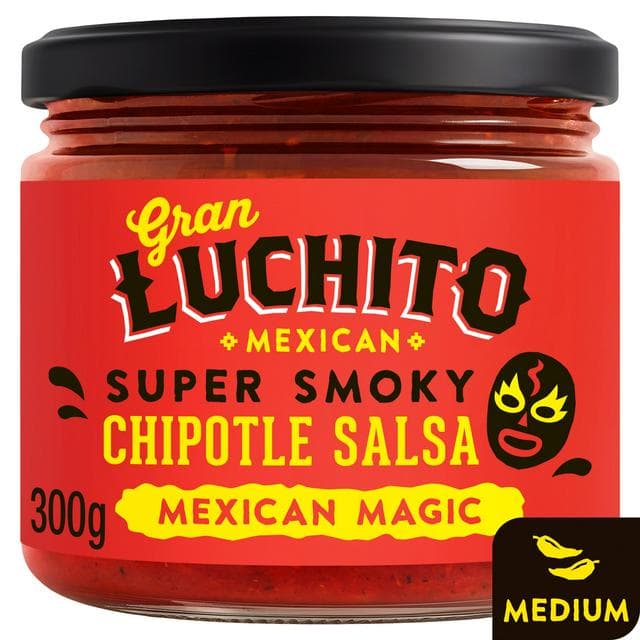 Gran Luchito Mexico Super Smoky Chipotle Salsa 300g - gallery image 1