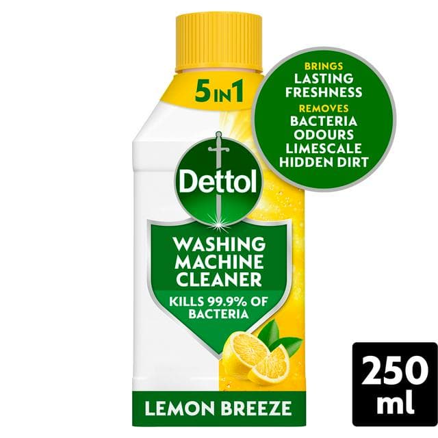 Dettol Antibacterial Washing Machine Cleaner Citrus 250ml - gallery image 1