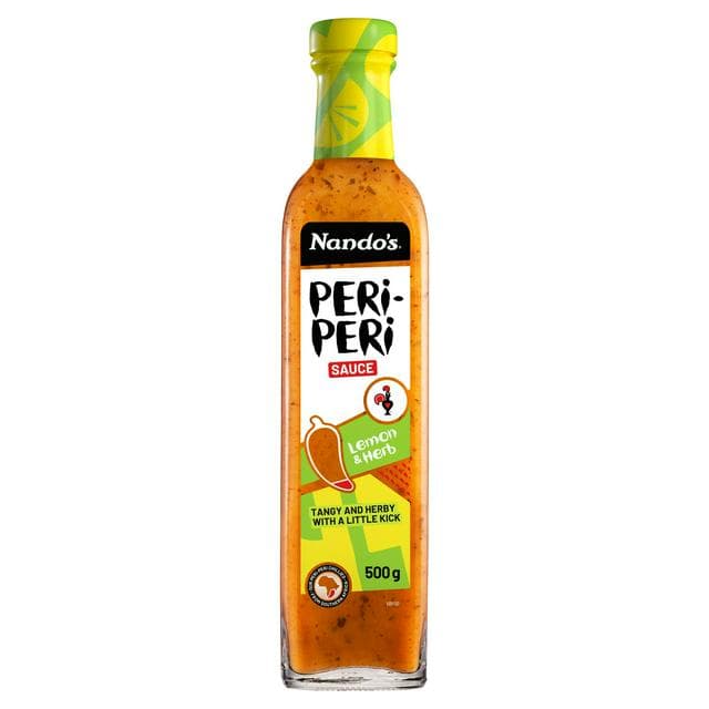 Nando's Peri-Peri Lemon & Herb Extra Mild Sauce 500g - gallery image 1