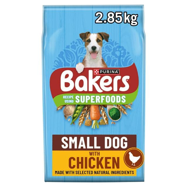 Bakers Small Dog Chicken Dry Dog Food 2.85kg - gallery image 1
