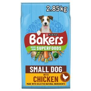 Bakers Small Dog Chicken Dry Dog Food 2.85kg