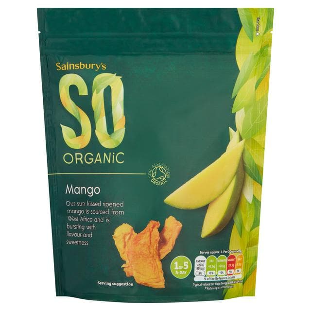 Sainsbury's Mango, SO Organic 100g - gallery image 1