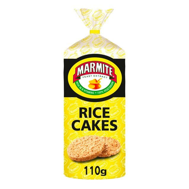 Marmite Yeast Extract Rice Cakes 110g - gallery image 1