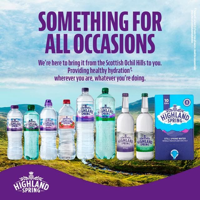 Highland Spring Sparkling Spring Water 8x500ml - gallery image 5