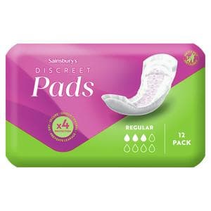 Sainsbury's Comfort Fit for Her Normal Women's Pads x12