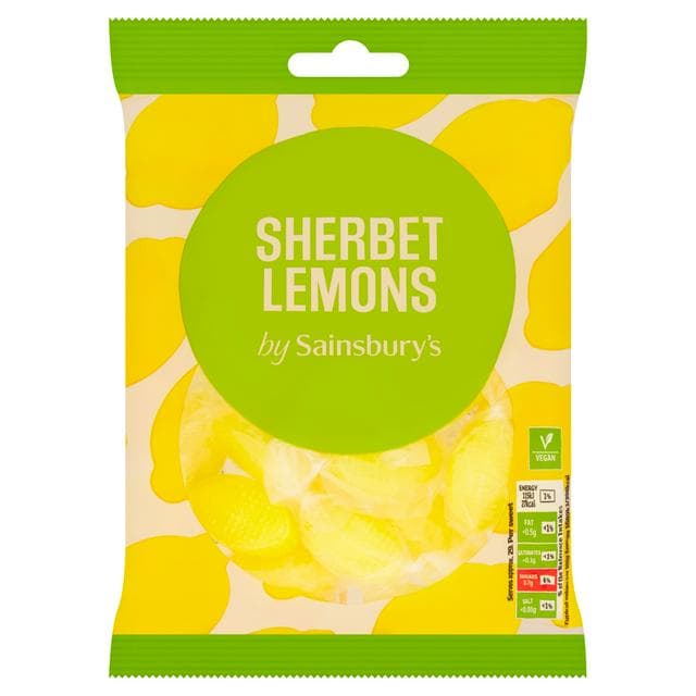 Sainsbury's Lemon Sherbet Sweets 200g - gallery image 1