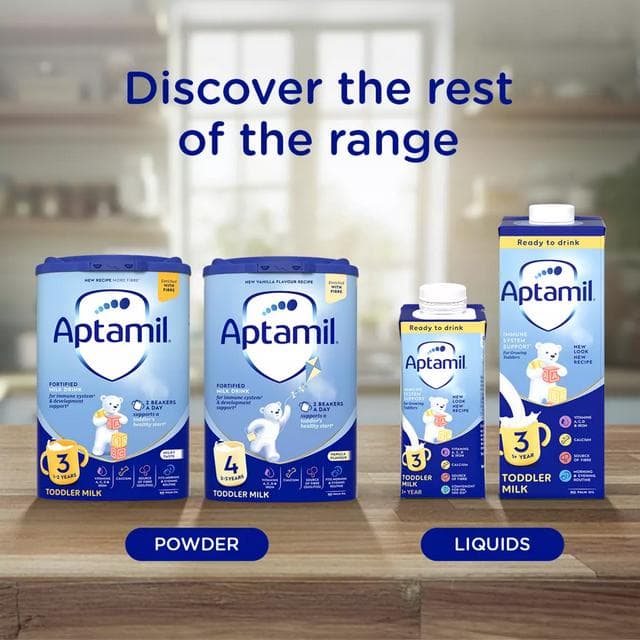Aptamil 3 Toddler Milk Formula Powder 12-24 Months 800g - gallery image 5