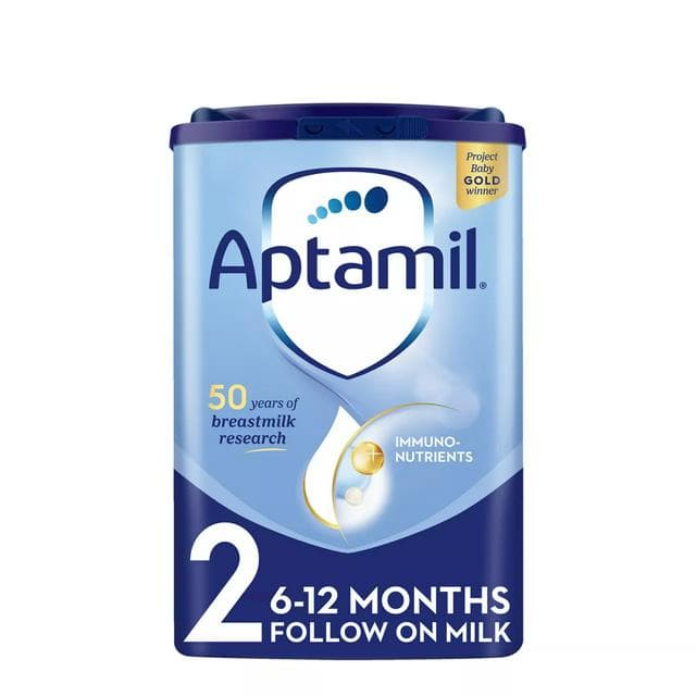 Aptamil 2 Follow On Baby Milk Formula Powder 6-12 Months 800g - gallery image 1