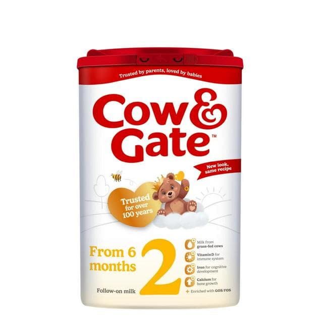Cow & Gate 2 Follow On Baby Milk Formula Powder 6-12 Months 800g - gallery image 1
