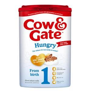 Cow & Gate Hungry Baby Milk Infant Formula Powder From Birth 800g