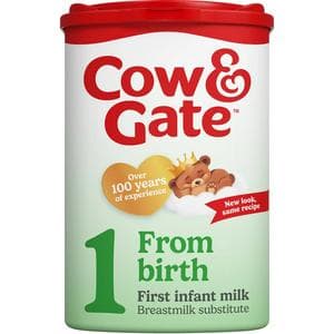 Cow & Gate 1 First Infant Baby Milk Formula Powder From Birth 800g