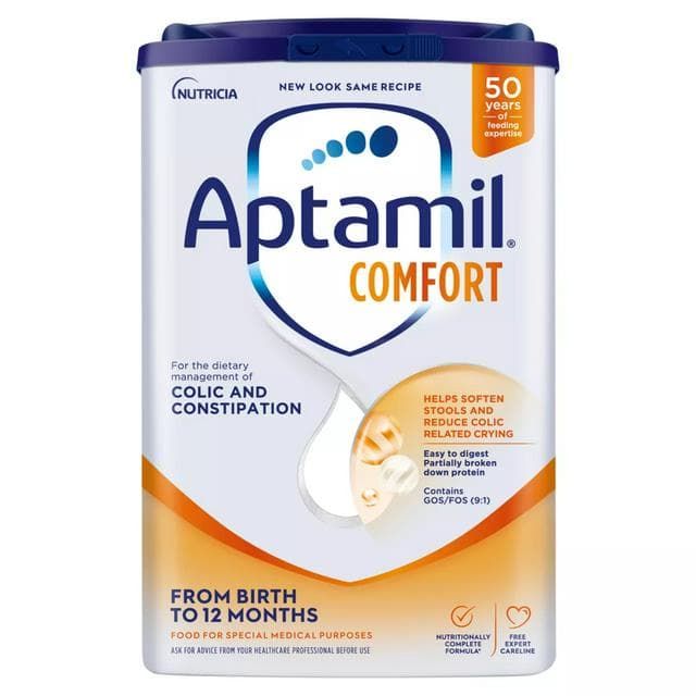 Aptamil Comfort Baby Milk Infant Formula From Birth 800g - gallery image 1