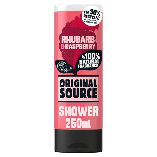 Original Source 250ml Rhubarb & Raspberry Shower Gel - gallery image 1