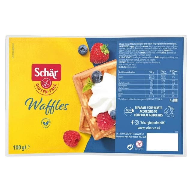 Schär Waffles 100g - gallery image 1