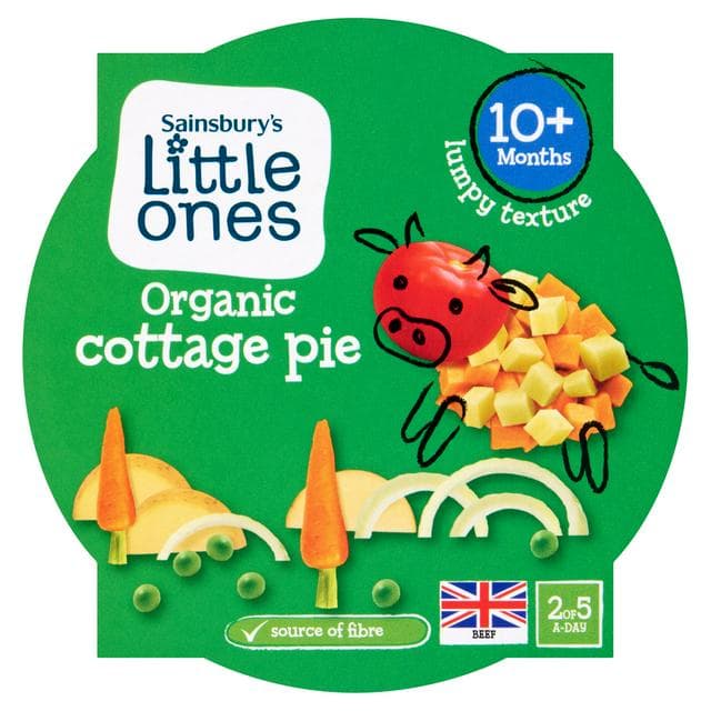 Sainsbury's Little Ones Organic Cottage Pie 10+ Months 190g - gallery image 1