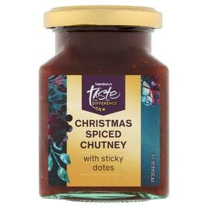 Sainsbury's 220g Christmas Spiced Chutney, Taste the Difference