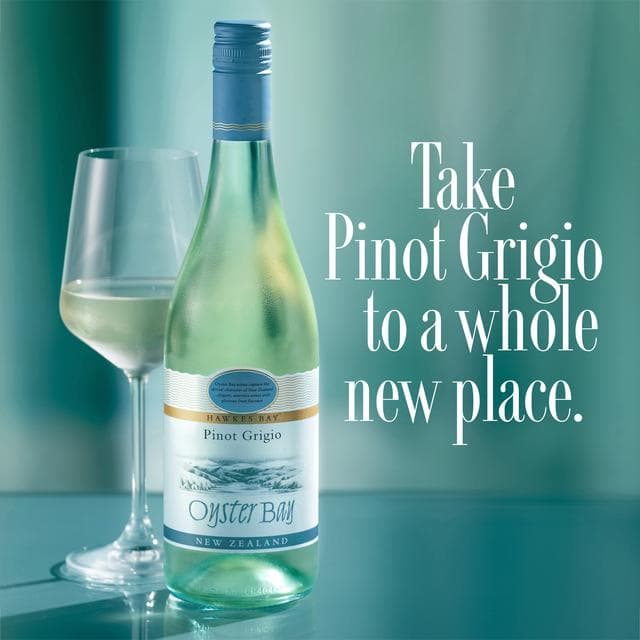 Oyster Bay Hawkes Pinot Grigio White Wine 75cl - gallery image 4