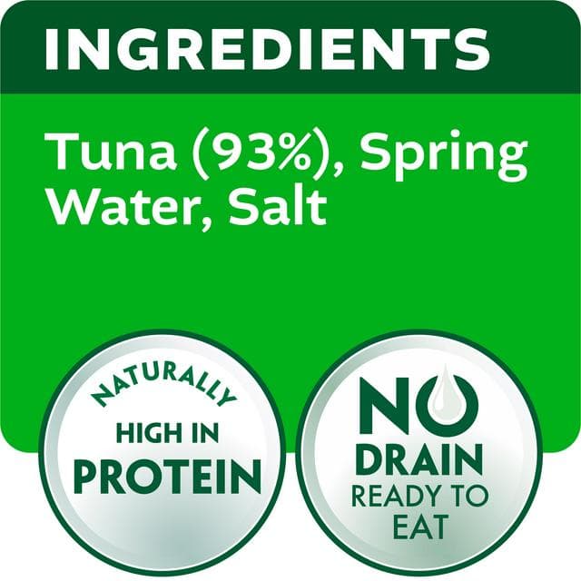 John West No Drain Fridge Pot Tuna Steak with a Little Spring Water 110g - gallery image 5