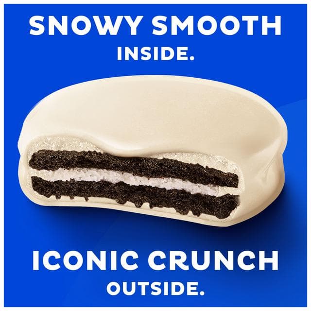 Oreo 246g White Chocolate Covered Sandwich Biscuits - gallery image 2