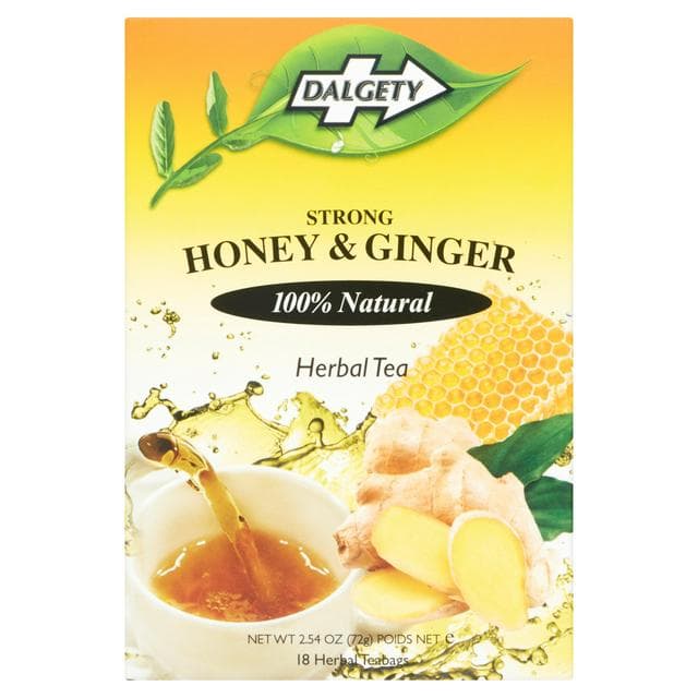 Dalgety Honey & Ginger Tea 72g - gallery image 1