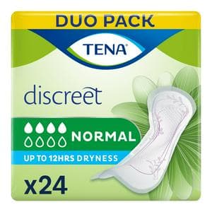 TENA Lady Discreet Normal Incontinence Pads x24