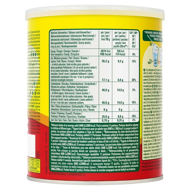 Nido Instant Full Cream Milk Powder Tin 400g - gallery image 2