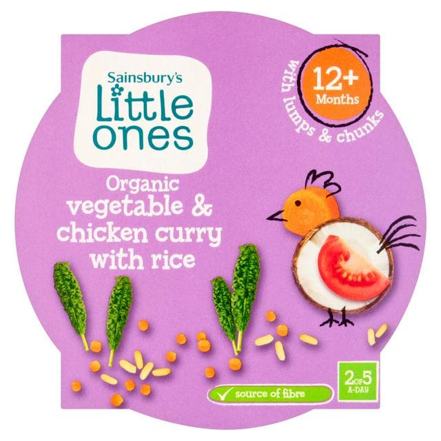 Sainsbury's Little Ones Chicken Curry with Rice 12+ Months 200g - gallery image 1