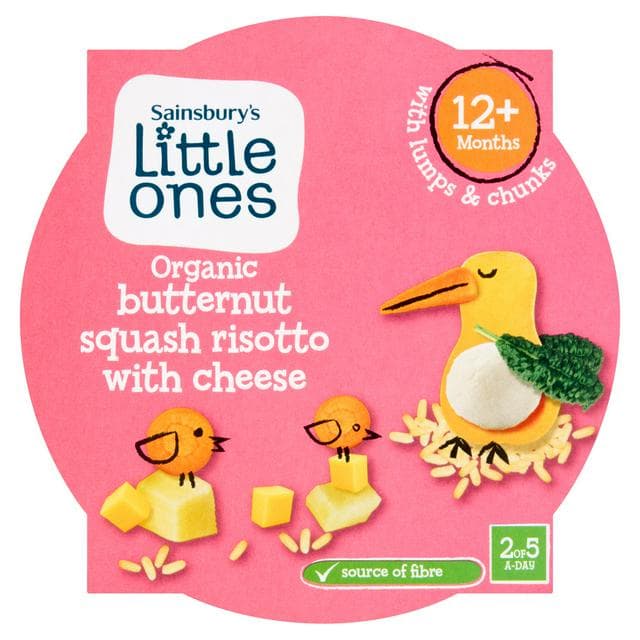 Sainsbury's Little Ones Butternut Squash Risotto 12+ Months 200g - gallery image 1
