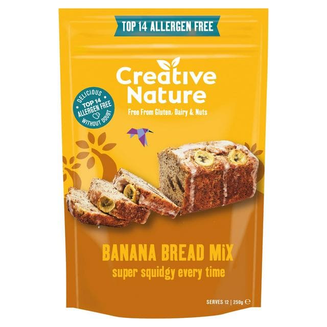 Creative Nature Whole Grain Banana Bread Mix 250g - gallery image 1