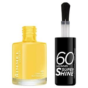 Rimmel London 60 Seconds Super Shine 452 Chin Up Buttercup 8ml