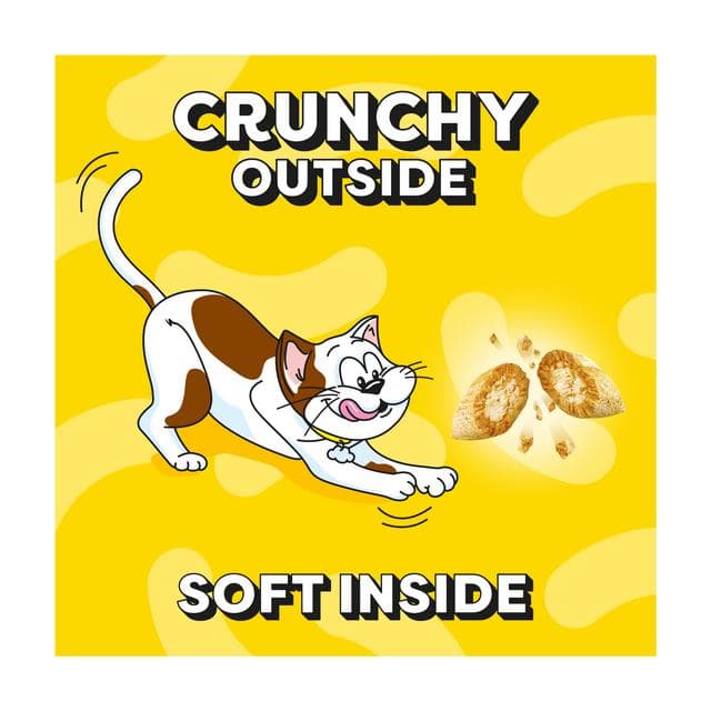 Dreamies Biscuits with Cheese Cat Treat Bulk Mega Tub 350g - gallery image 3