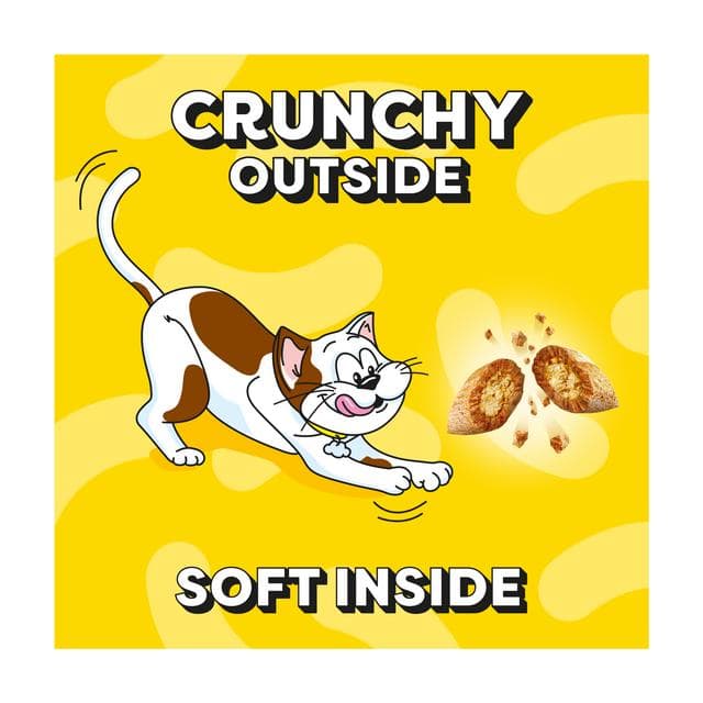 Dreamies Biscuits with Chicken Cat Treat Bulk Mega Tub 350g - gallery image 3