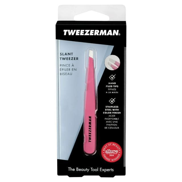 Tweezerman Slant Tweezer Pretty In Pink - gallery image 1