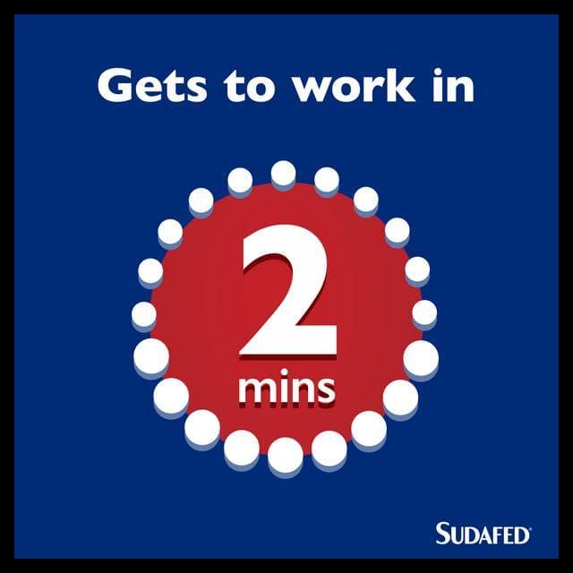 Sudafed Sinus Ease Nasal Spray Works in 2min Lasts Up To 10h 15ml - gallery image 3