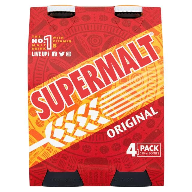 Supermalt Bottles 4x330ml - gallery image 1