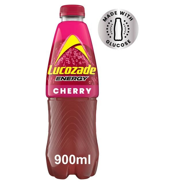 Lucozade Energy Drink Cherry 900ml - gallery image 1