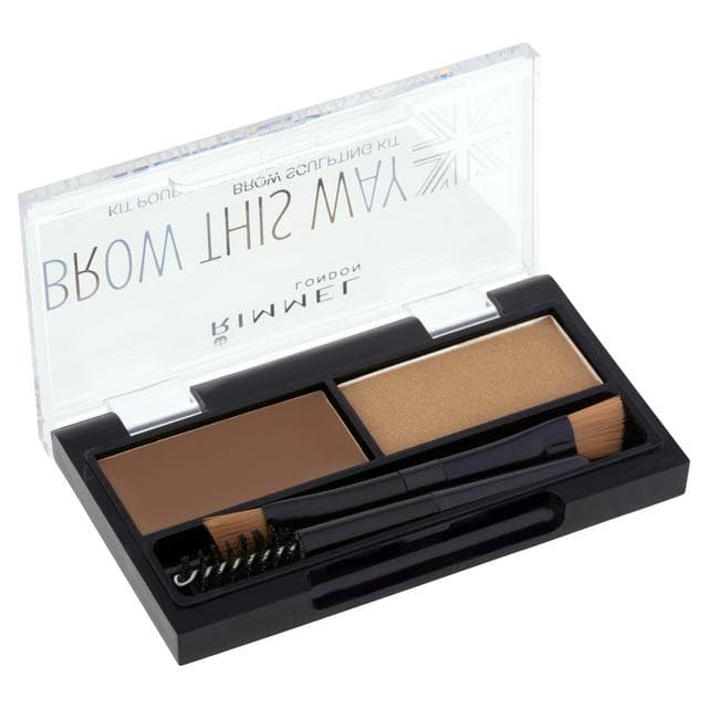 Rimmel London Brow This Way Brow Sculpting Kit 002 Medium Brown - gallery image 1
