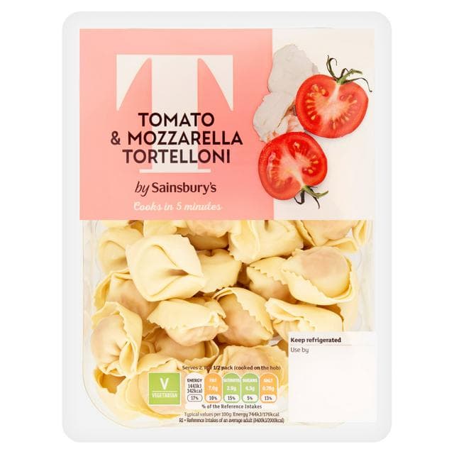 Sainsbury's Tomato & Mozzarella Tortelloni 300g - gallery image 1
