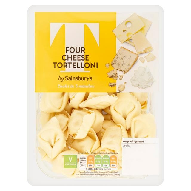 Sainsbury's Four Cheese Tortelloni 300g - gallery image 1