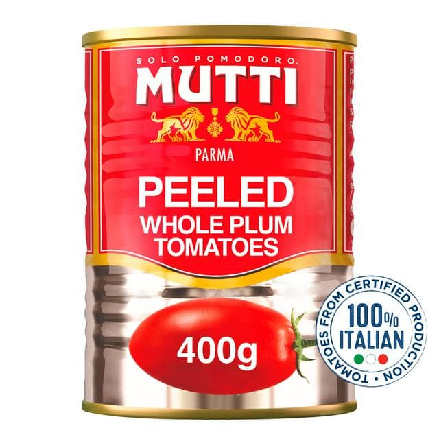 Mutti Peeled Whole Plum Tomatoes 400g - gallery image 1