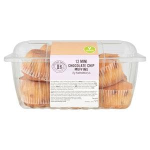 Sainsbury's Mini Chocolate Chip Muffins x12