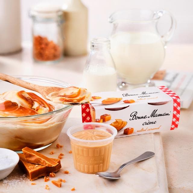 Bonne Maman Salted Caramel Creme Dessert 2x90g - gallery image 6