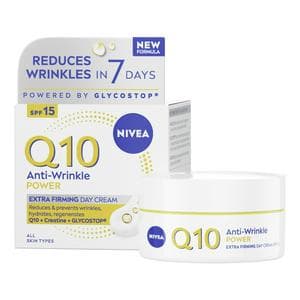 Nivea Q10 Power Anti Wrinkle Day Cream Moisturiser SPF15 50ml
