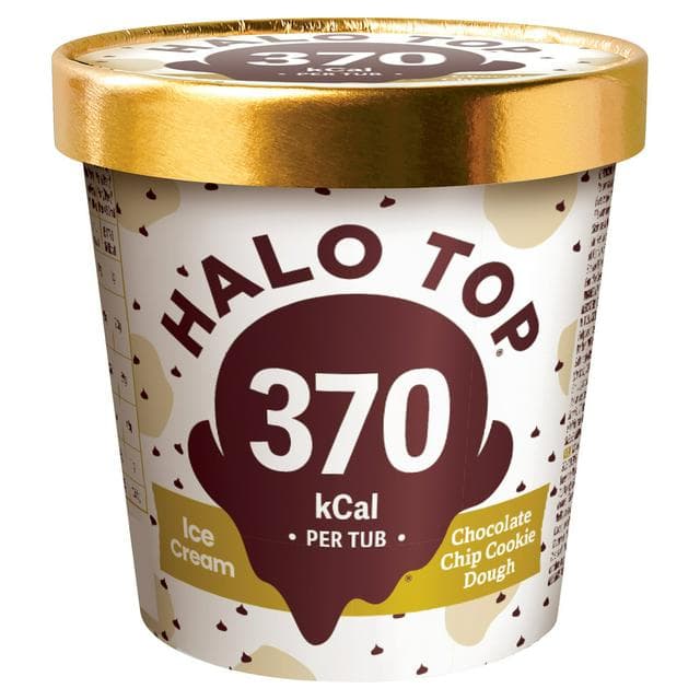 Halo Top Ice Cream Chocolate Chip Cookie Dough 460ml - gallery image 1