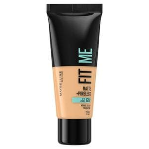 Maybelline Fit Me Matte & Poreless Full Coverage Blendable Foundation 128 Warm Nude